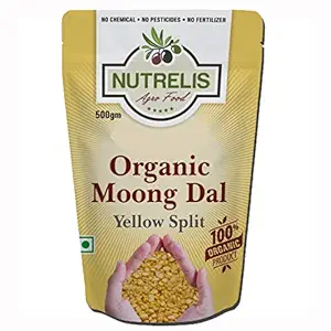 Nutrelis Organic Moong Dal Yellow