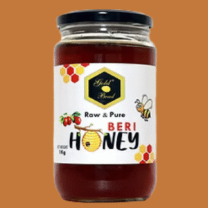 Gold Bead Raw and Pure Beri Honey