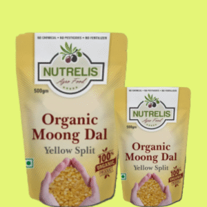 Nutrelis Organic Moong Dal Yellow